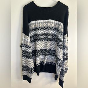 Time Tru women coat . New with tag Size XXXL plus . Color black and grey .